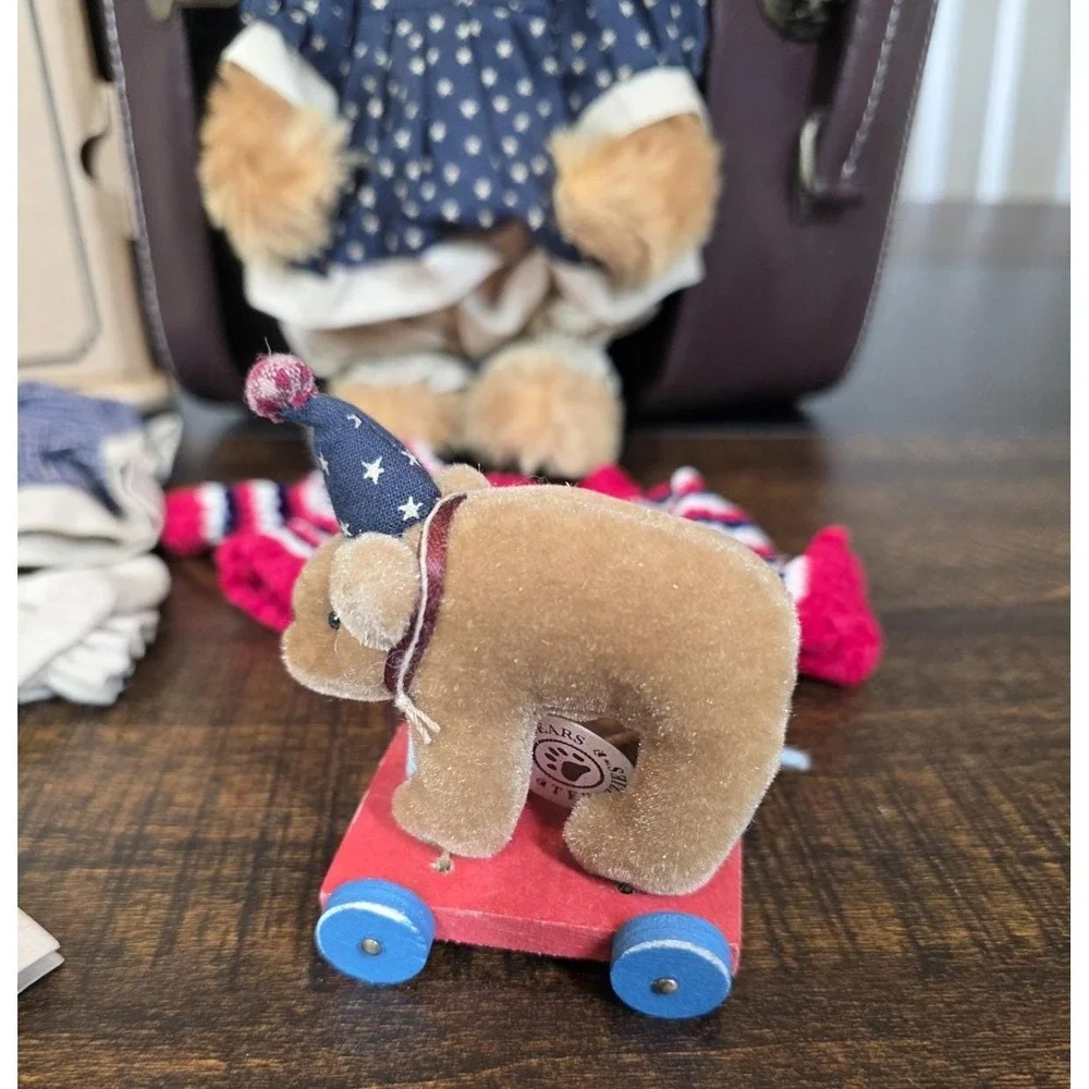 Boyds Uptown Collection Mohair Bears Kelsey M. Jodibear‎ Arby T. Tugalong 900209